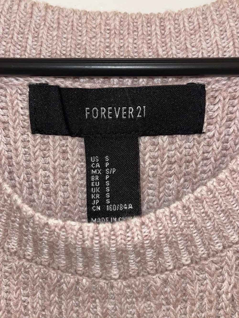 Forever 21 Soft Knit Sleeveless Tank Top in Light Mauve